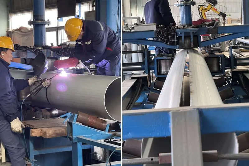Big diameter heavy wall thickness welded steel pipe LSAW